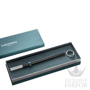 04222731 Christofle Японские палочки - Uni "Посеребрение" Палочки для суши с подставкой "Черный", 2шт.