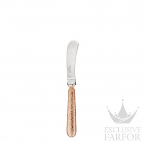 02226031 Christofle Jardin d'Eden "Серебро + сплошная розовая позолота" Нож для масла 15,5см