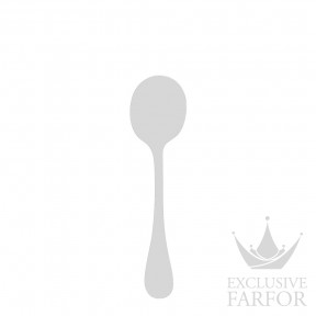 01518001 Christofle Malmaison "Серебро + узорная позолота" Ложка круглая для супа 17см