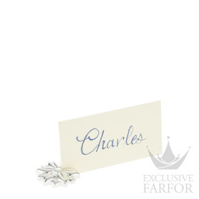 04222531 Christofle Malmaison "Посеребрение" Держатель для карточек 2,5см, 2шт.