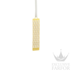 04750005 Christofle Malmaison Impériale "Металл + золото" Закладка "Palmette" 10,5см