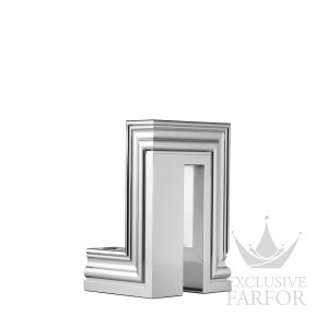 05910108 Christofle Perspectives "Алюминий" Подсвечник на 2 свечи 18см