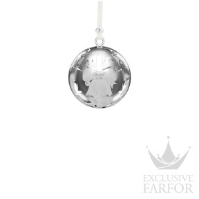 04254762 Christofle Sous Le Sapin "Посеребрение" Украшение "Рождествеский шар 2026 (Серебряный)" 7см
