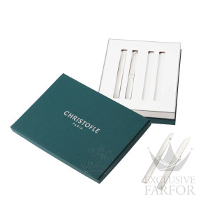 00013186 Christofle Sweetness "Посеребрение" Набор столовых приборов 4 предмета