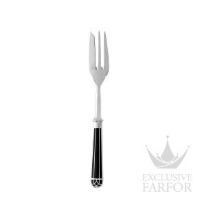 00134007 Christofle Talisman Black "Посеребрение" Сервировочная вилка 26см