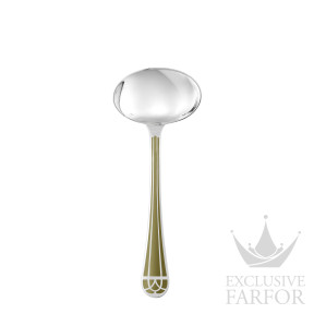 00120040 Christofle Talisman Green "Посеребрение" Ложка для соуса 19см