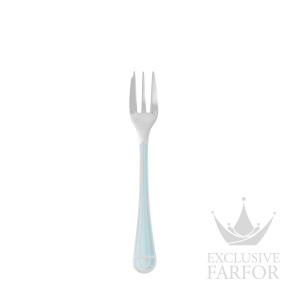 00122046 Christofle Talisman Ice Blue "Посеребрение" Вилка для пирожных 17см