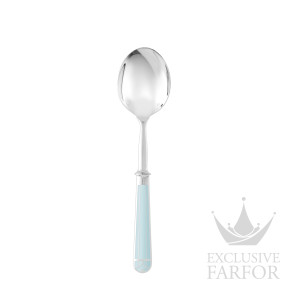 00122082 Christofle Talisman Ice Blue "Посеребрение" Сервировочная ложка для салата 25см