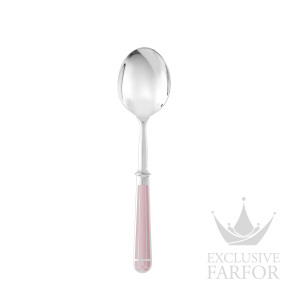00127082 Christofle Talisman Rose Quartz "Посеребрение" Сервировочная ложка для салата 25см