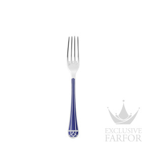 00123015 Christofle Talisman Royal Blue "Посеребрение" Десертная вилка 17см