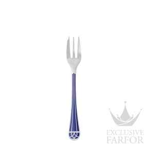 00123046 Christofle Talisman Royal Blue "Посеребрение" Вилка для пирожных 17см
