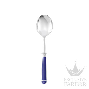 00123082 Christofle Talisman Royal Blue "Посеребрение" Сервировочная ложка для салата 25см