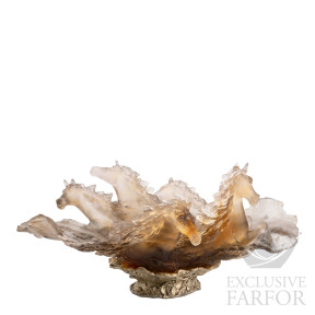 Арт-объект "Коричневый, серый" 67см