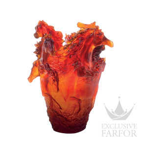 Ваза "Янтарный" 38см