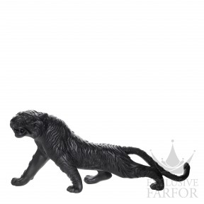 03447-2 Daum Tigre (Лимитированная серия на 88 пред.) Статуэтка "Тигр - черный" 66см