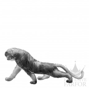 03447-4 Daum Tigre (Лимитированная серия на 88 пред.) Статуэтка "Тигр - серый" 66см