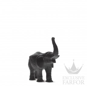 03238-2 Daum Jean-Francois Leroy Статуэтка "Слон - черный" 15см