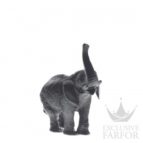 03239-2 Daum Jean-Francois Leroy (Нумерованная серия) Статуэтка "Слон - черный" 23см