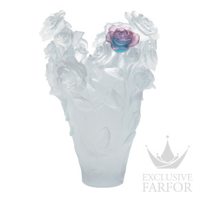 Ваза "Белый, розовый, зеленый" 53см