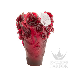 Ваза "Белый, красный" 35см