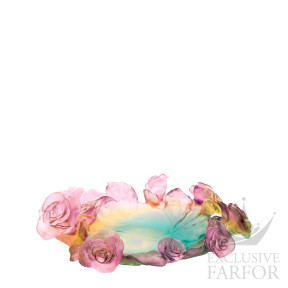 Чаша "Розовый, зеленый" 29,5см