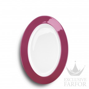 2022100023 Dibbern Solid Color "Himbeere" Блюдо овальное 33см