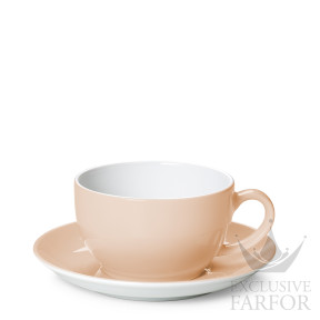 S2010800064 Dibbern Solid Color - Peach Чашка кофейная с блюдцем 0,25л