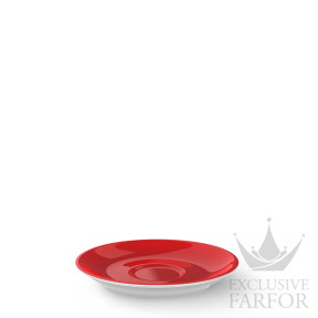 2014100066 Dibbern Solid Color - Rot Блюдце для чашки эспрессо 12см