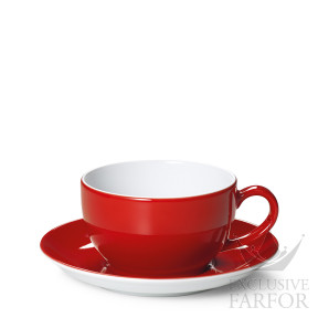 S2010800066 Dibbern Solid Color - Rot Чашка кофейная с блюдцем 0,25л