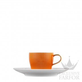 TA2014770003 Furstenberg Auréole Clair de Lune "orange" Чашка эспрессо с блюдцем 0,07л