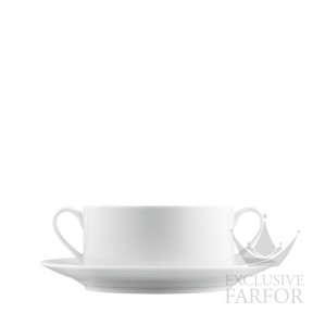 Чаша суповая с блюдцем 0,35л