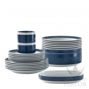 008RG00 FX6000LXGENG01723000  Colonna Blue Limited Re-edition Столовый сервиз на 6 персон, 25 предметов