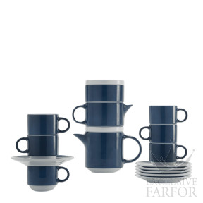 Кофейный сервиз на 6 персон, 15 предметов