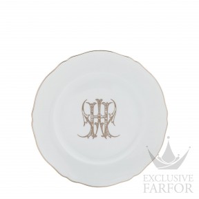 003RG00 FPT110LX0265M01720200  Corona Monogram Platino Тарелка главная 26,5см