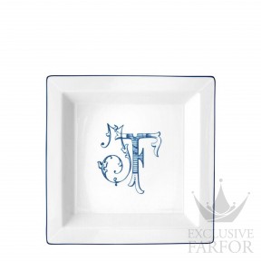 017RG02 FG6836LX0245M01720000  Corona Monogram Blue Cobalto Чаша квадратная 24,5см