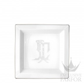 017RG02 FG6836LX0245M01720200  Corona Monogram Platino Чаша квадратная 24,5см