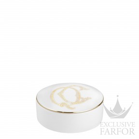 017RG02 FX5080LXM01720100  Corona Monogram Oro Brillante Шкатулка 13,2см