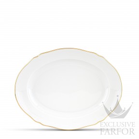 003RG00 FVS130010340G01720100  Corona Oro Brillante Блюдо овальное 34см