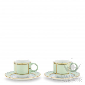 008RG00 FW4301LXGENG00134900  Diva Verde Чашка эспрессо с блюдцем 0,08л, 2шт. 