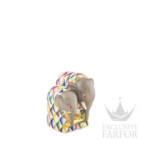 Статуэтка "Два слона" 10,4см