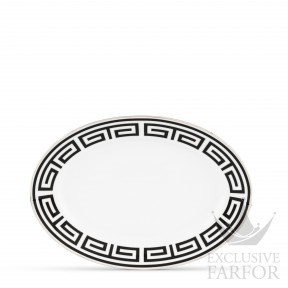 004RG00 FVS130010340G00125100  Labirinto Nero Блюдо овальное 34см