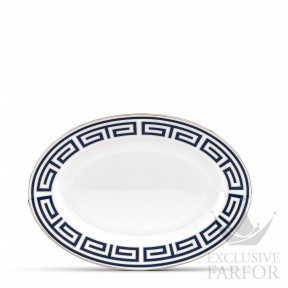 004RG00 FVS130010340G00125200  Labirinto Zaffiro Блюдо овальное 34см