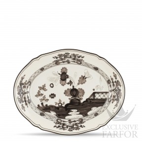 003RG00 FVS130010340G00124000  Oriente Italiano Albus Блюдо овальное 34см
