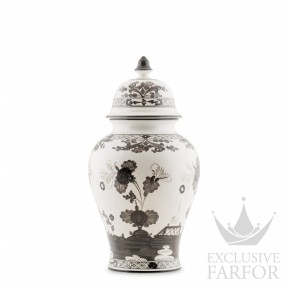 016RG02 FA5350010310G00124000  Oriente Italiano Albus Ваза с крышкой 31см