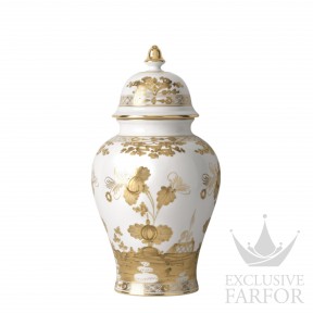 016RG02 FA5356LX0380G00133000  Oriente Italiano Aurum Ваза с крышкой 38,3см