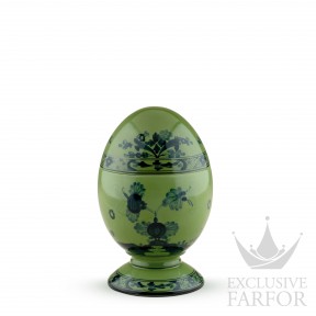 017RG00 FG6846010210G00123600  Oriente Italiano Malachite Подставка для яиц 21см