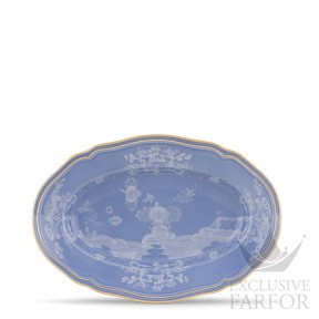 003RG00 FVS130010340G00124400  Oriente Italiano Pervinca Блюдо овальное 34см