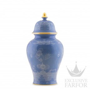 016RG02 FA5356010380G00124400  Oriente Italiano Pervinca Ваза с крышкой 38,3см