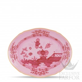 003RG00 FVS130010340G00124200  Oriente Italiano Porpora Блюдо овальное 34см