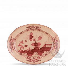 003RG00 FVS130010340G00123800  Oriente Italiano Vermiglio Блюдо овальное 34см